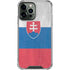 Slovakia Flag Distressed iPhone 14 Pro Max Clear Case